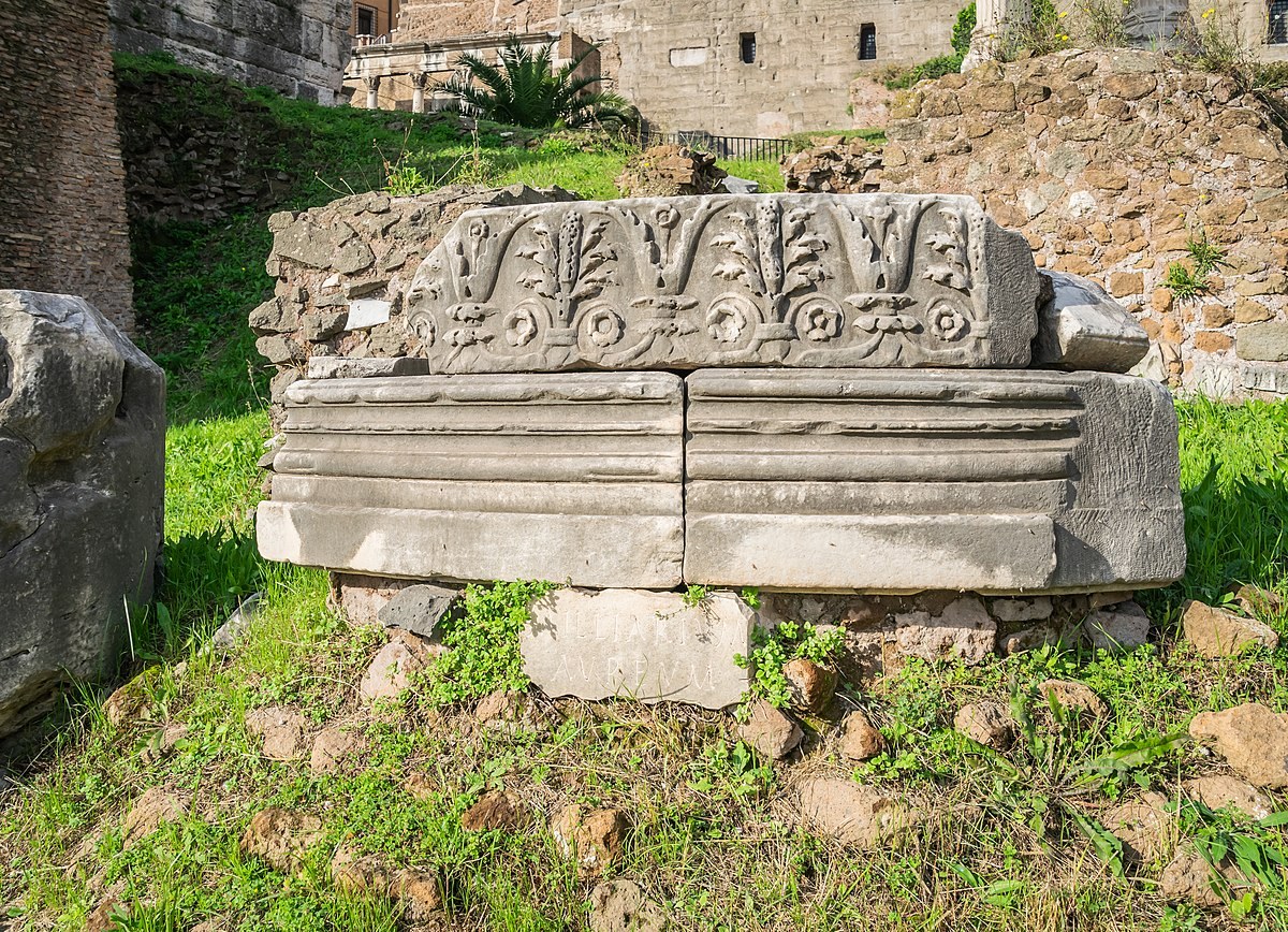 Milliarium Aureum in Forum Romanum